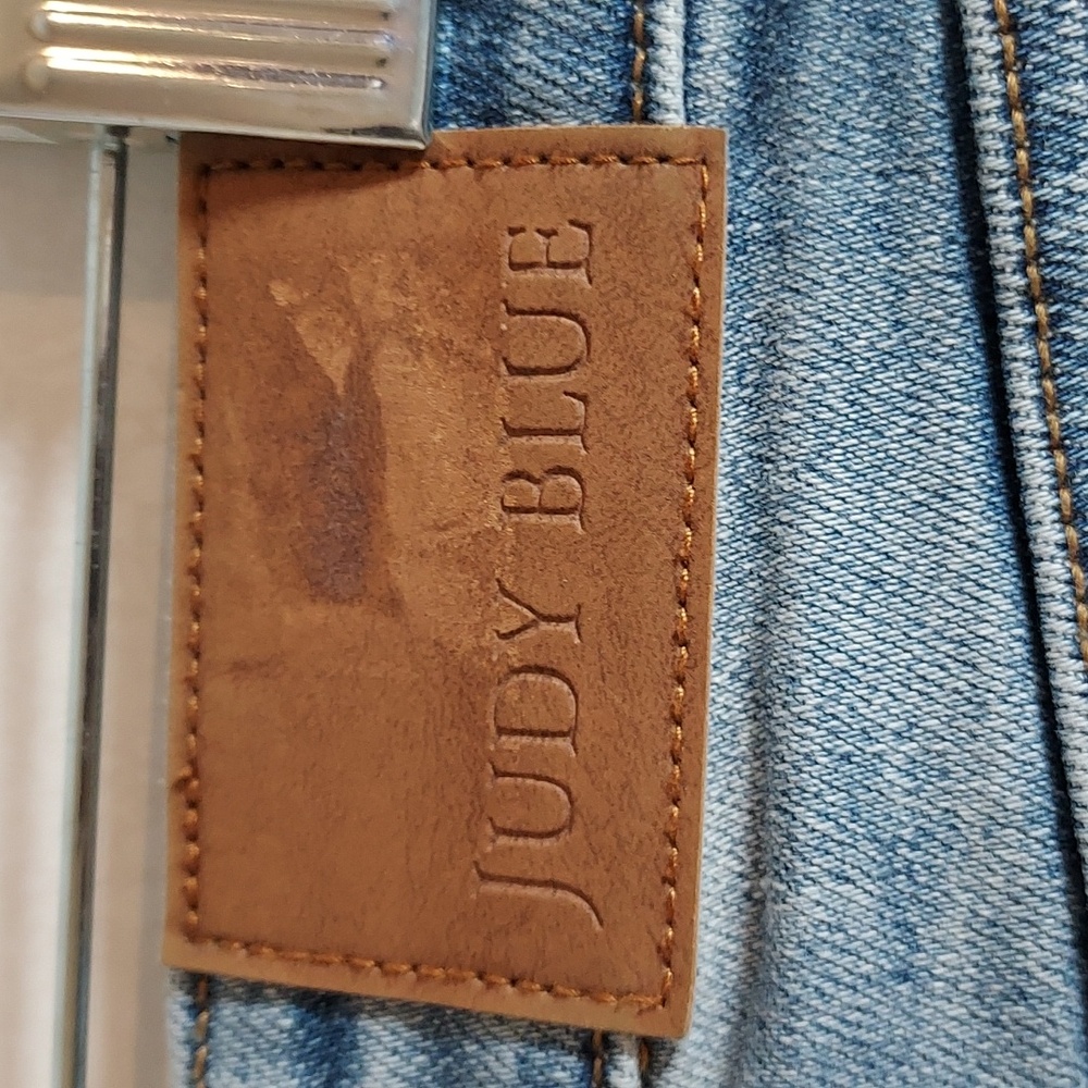JUDY BLUE WIDE LEG JEANS Size 1 -25 - Picture 6 of 10